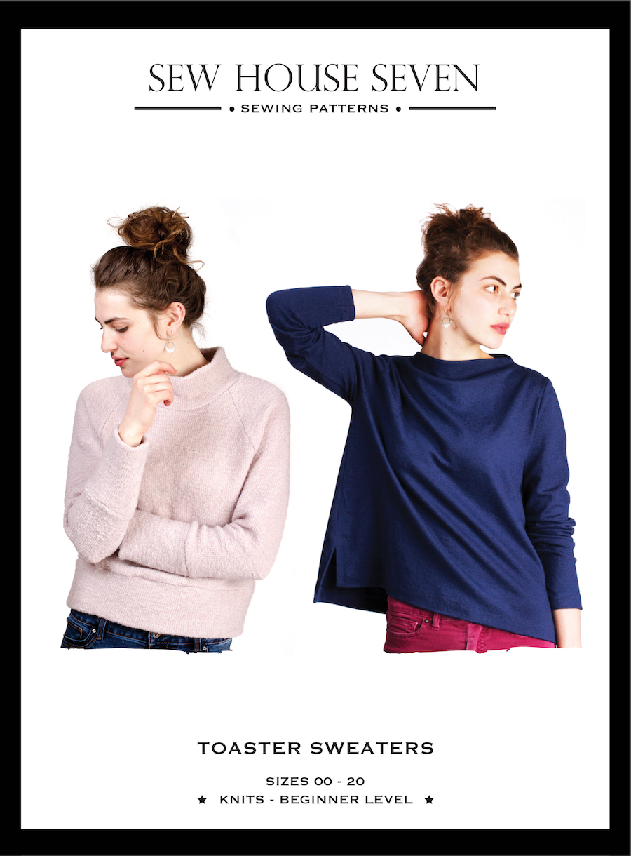 Toaster Sweaters 1 & 2 Pattern by Sew House Seven