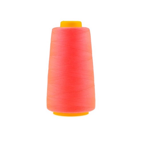 Hantex Overlocker Thread - Neon Pink - 100% Polyester 3000 Yrds (2700+m)