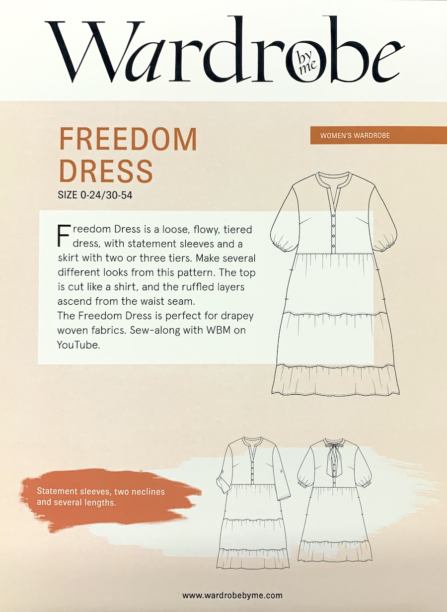 Freedom Dress Pattern By Wardrobe By Me