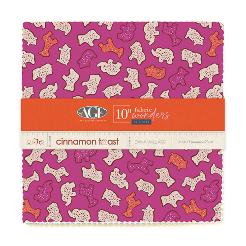 10in Fabric Wonders from Cinnamon Toast by Dana Willard for AGF