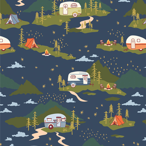 Campfire Stories from Happy Camper by Maureen Cracknell for AGF (Avail Jan)