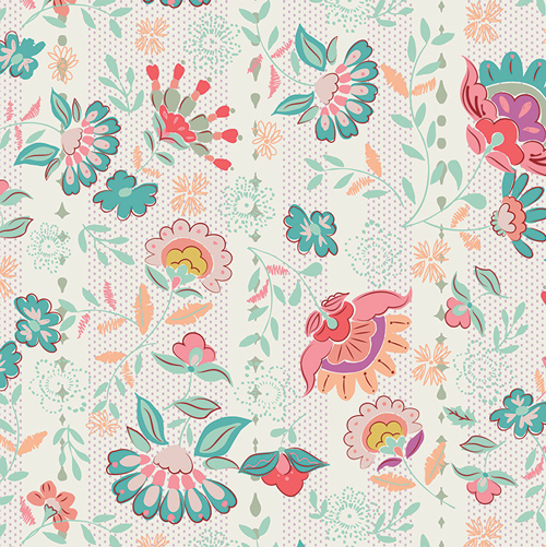 Blossom Bazaar from Paradise Garden by Patty Basemi for AGF (Avail May)