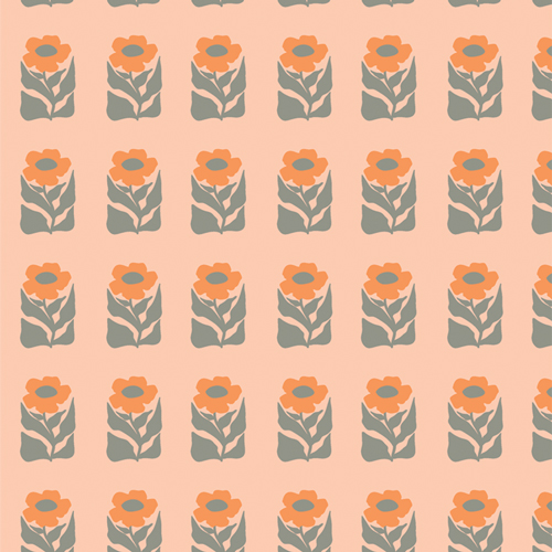 Petalled Stamp from Tangerine by AGF Studio for AGF (Avail Apr)