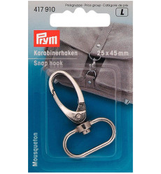 Prym Snap Hook 45 X 25mm Silver Col