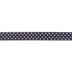 Dark Grey Foldover Elastic Spot - 16mm X 25m