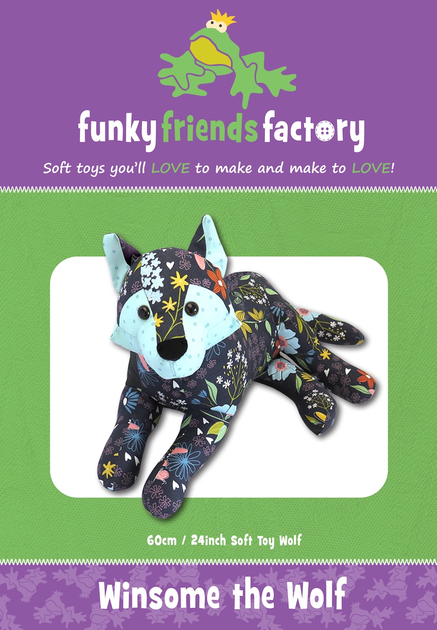 Winsome The Wolf Pattern By Funky Friends Factory