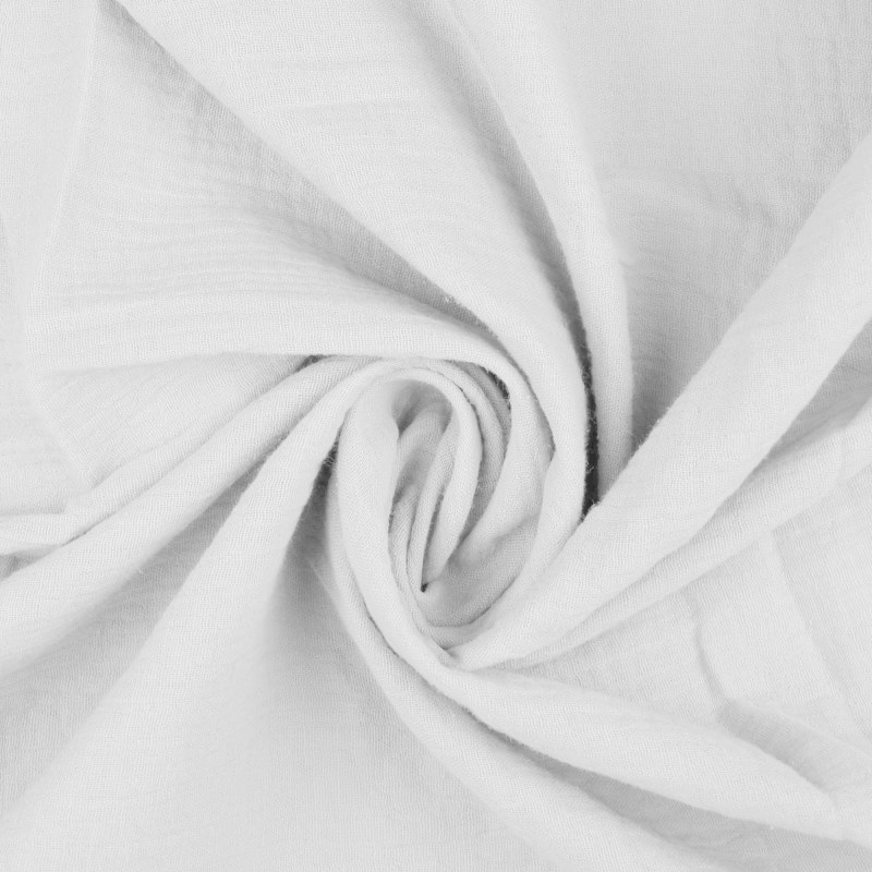 White Double Gauze from Sakata by Modelo Fabrics