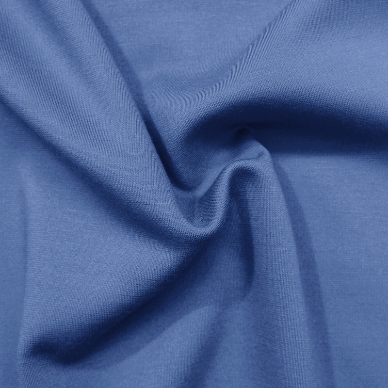 Royal Blue Ponte Roma from Korem by Modelo Fabrics