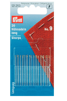 Prym Hand Sewing Needles Sharps 9 With 20pcs