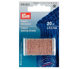 Sand Elastic Sewing Thread / Shirring O.5mm X 20m