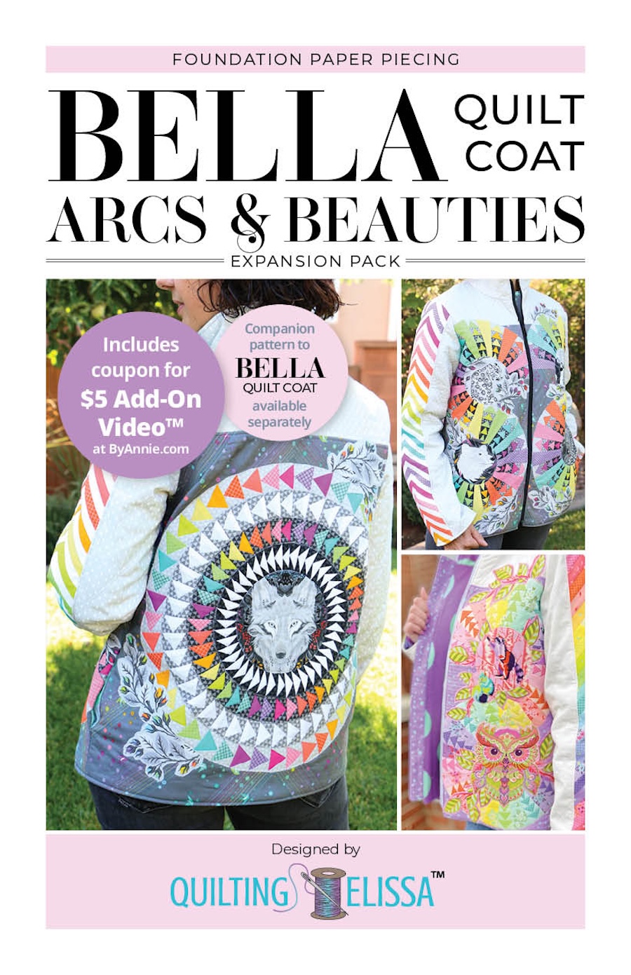 Bella Arcs And Beauties - FPP Expansion Pack Pattern By Quilting Ellissa (Avail Dec)