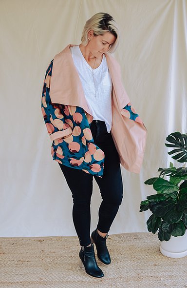 Alston Reversible Jacket Pattern By Sew to Grow
