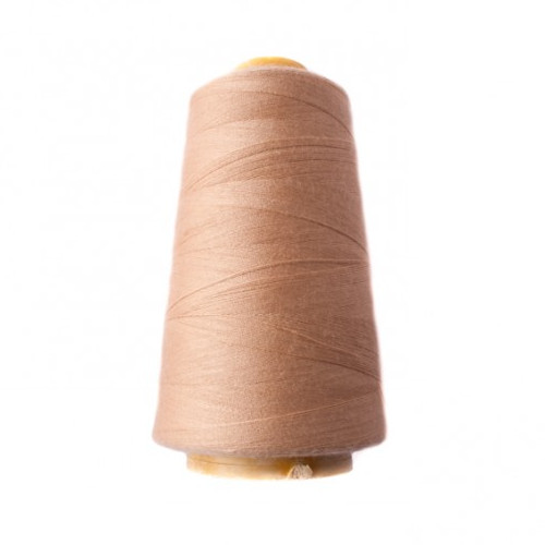Hantex Overlocker Thread - Sand - 100% Polyester 3000 Yrds (2700+m)