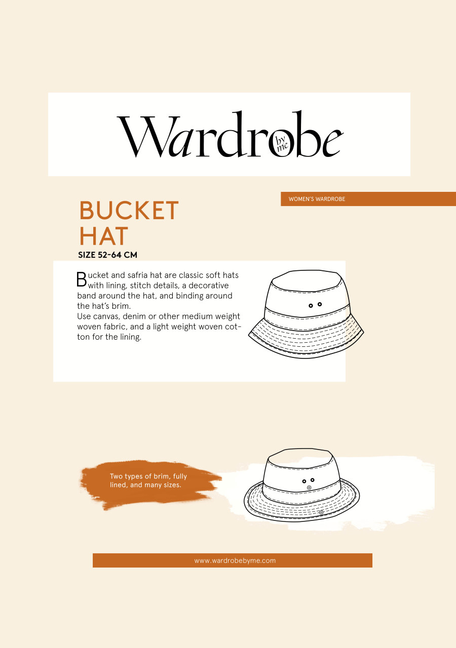 Safari & Bucket Hat Pattern By Wardrobe By Me