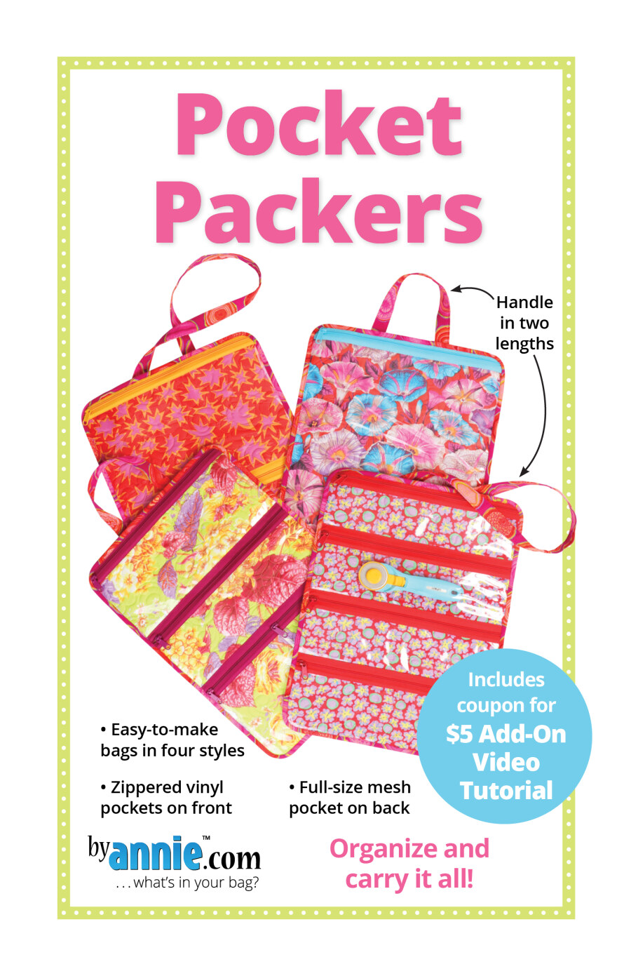 Pocket Packers Pattern From ByAnnie