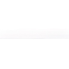 Off White Knit/tricot Binding Single Fold 95% Cotton/5% Lycra - 20mm X 25m