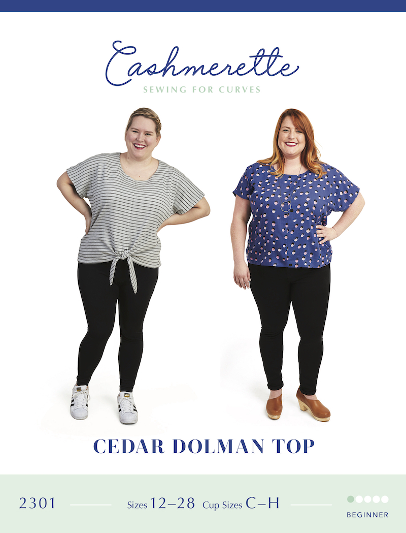 Cedar Dolman Top Pattern by Cashmerette