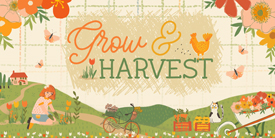 Sample Pack from Grow & Harvest by Alexandra Bordallo in Cotton for AGF