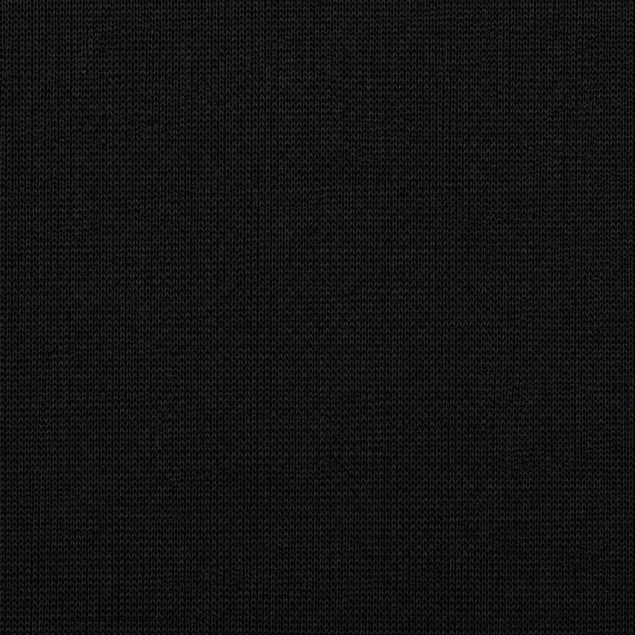 Black 1x1 Tubular Ribbing (Avail Oct)