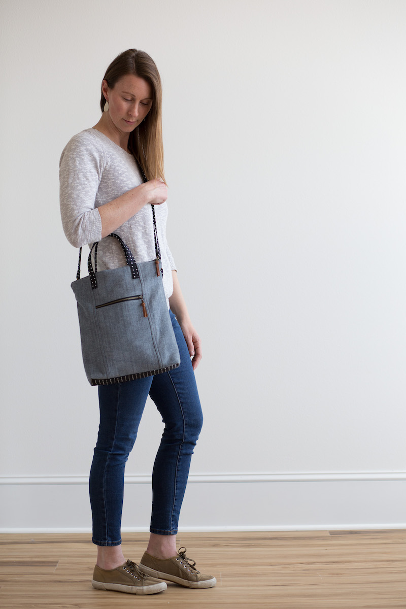 Redwood Tote Pattern by Noodlehead