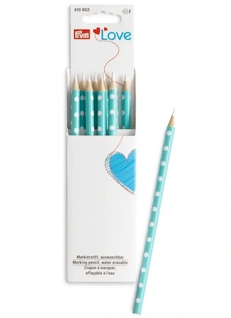 Prym Prym Love Marking Pencils Water Erase Mint