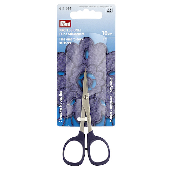 Prym-kai Fine Embroidery Scissors 4in