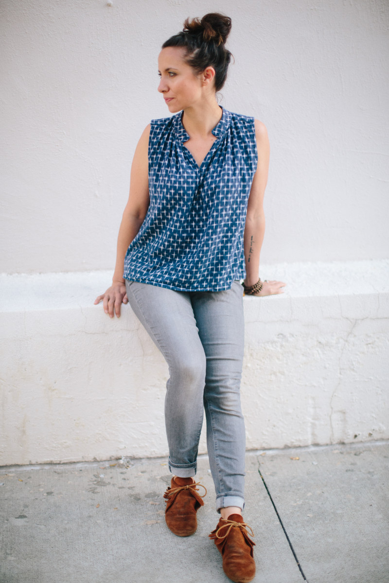 The Matcha Top Sewing Pattern By Sew Liberated