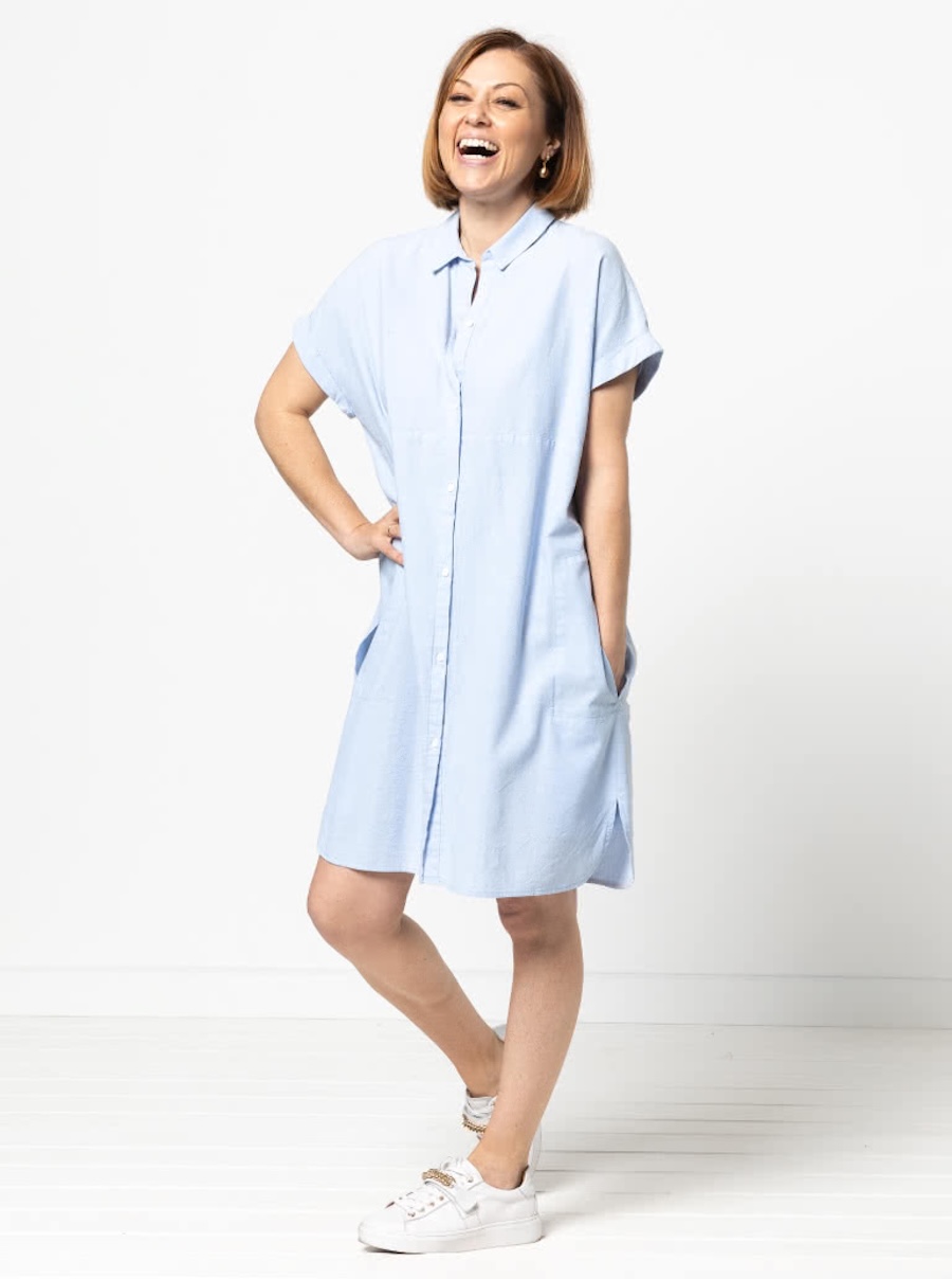 Blaire Shirt Dress Pattern Size 4-16 By Style Arc