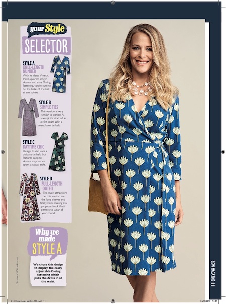 Sew Magazine Issue 130 - Wrap Frock