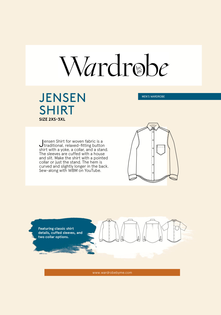 Jensen Shirt Pattern By Wardrobe By Me