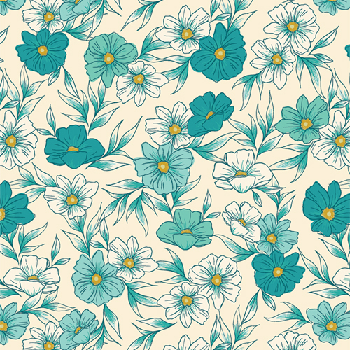 Tinted Blooms Lagoon from Bloomcore by AGF Studio