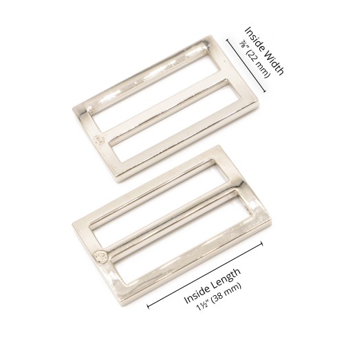 Slider - Nickel - 1.5 in (38mm) Pack of 2 From ByAnnie