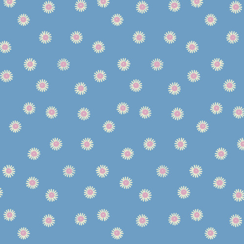 Dainty Daisy From Floral Frenzy By Samantha Johnson For Cloud9 Fabrics