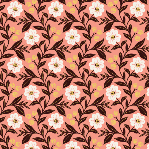 Dogwood From Honey Garden By Juliana Tipton For Cloud9 Fabrics
