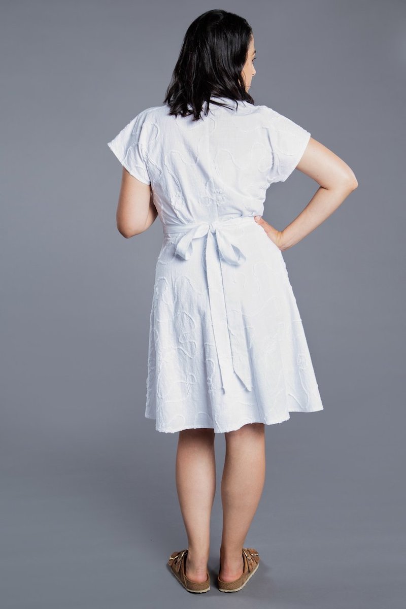 Elodie Wrap Dress By Closet Core Patterns