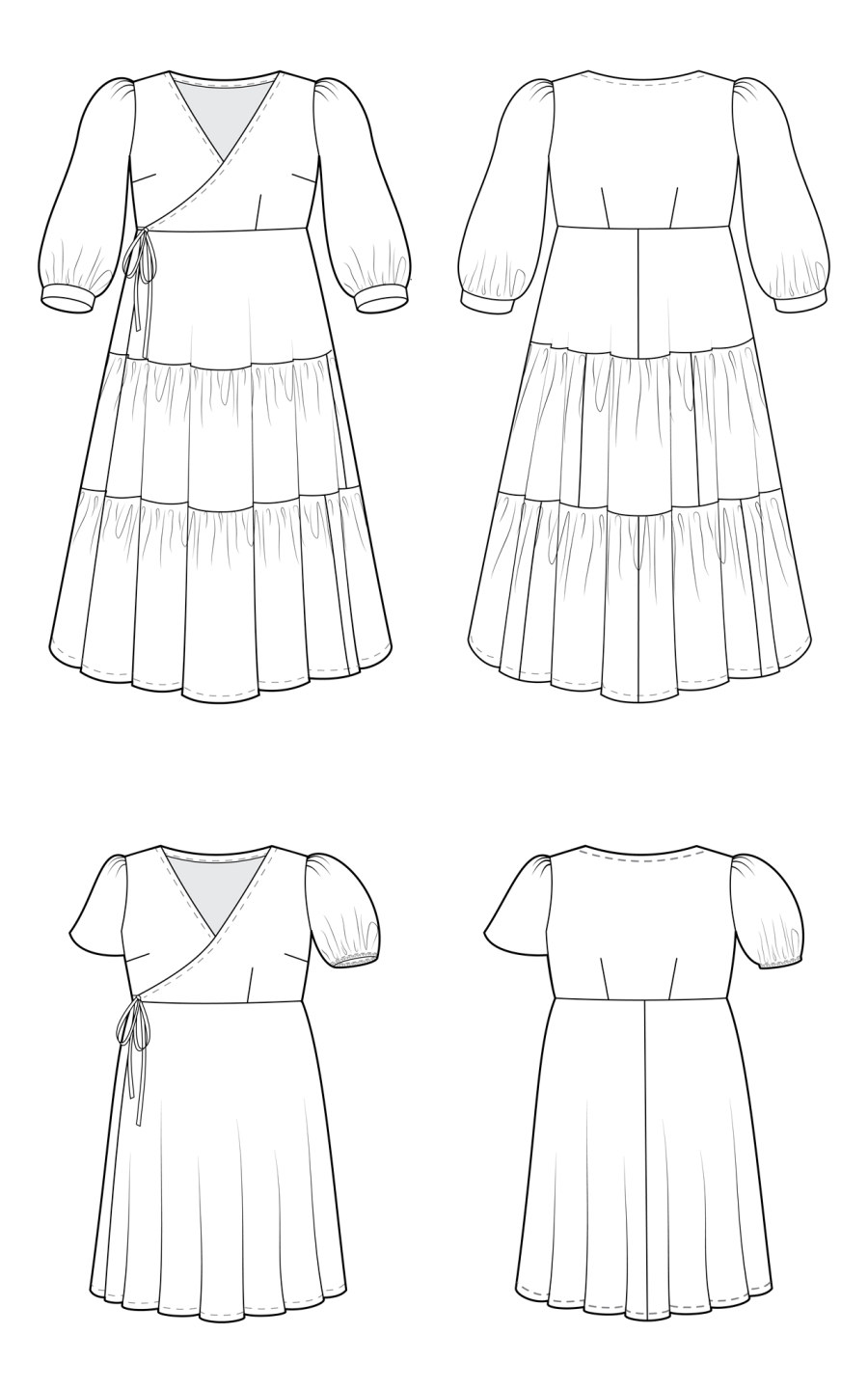 Roseclair Dress Pattern Size 12 - 32 By Cashmerette