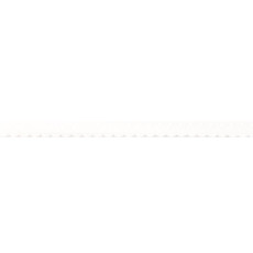 Off White Foldover Scalloped Edge Elastic - 12mm X 25m