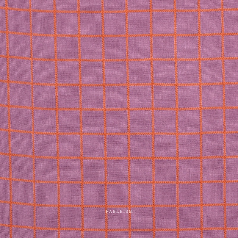 Plum Trellis From Fine & Dandy Wovens By Fableism (Avail May)