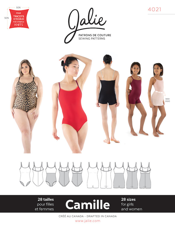 Camille Cami Leotard and Biketard Pattern by Jalie