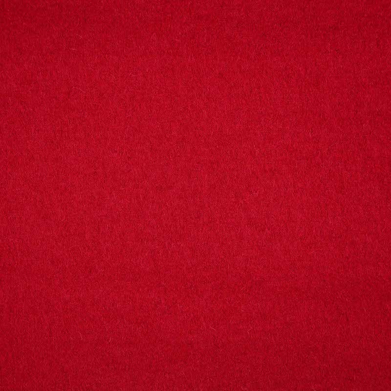 Rich Red Boiled Wool from Cairn by Modelo Fabrics