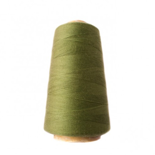 Hantex Overlocker Thread - Olive - 100% Polyester 3000 Yrds (2700+m)