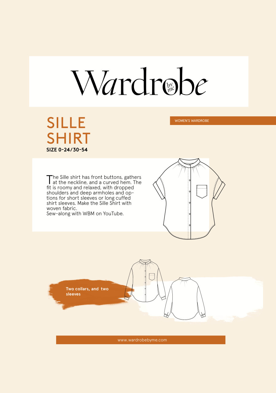 The Sille Shirt Pattern By Wardrobe By Me