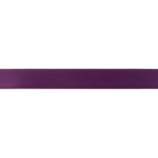 Purple Double Faced Satin Ribbon - 16mm X 25m