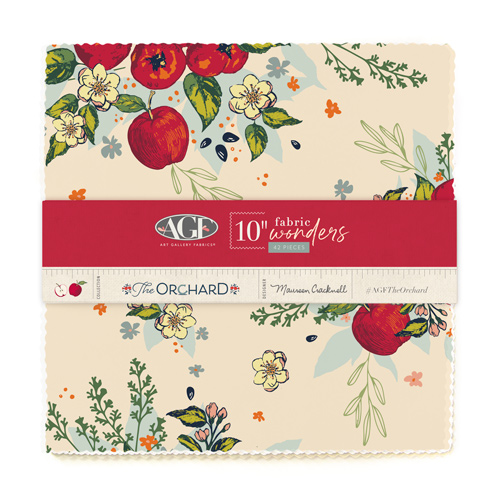 10in Fabric Wonders from The Orchard by Maureen Cracknell for AGF