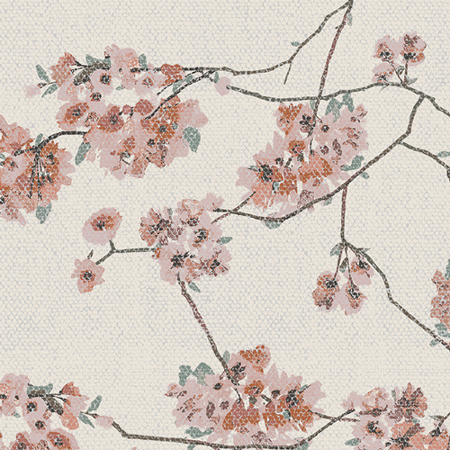 Blossoming Daphne in Canvas from Botanist by Katarina Roccella for AGF
