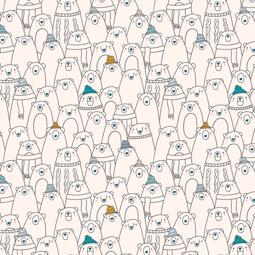 Cozy Bears Joy in Flannel from Arctic Tale Capsule by AGF Studio (Avail Apr)