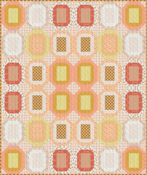 Framed Foliage Printed Quilt Pattern by Wendy Chow for AGF (Avail Oct)