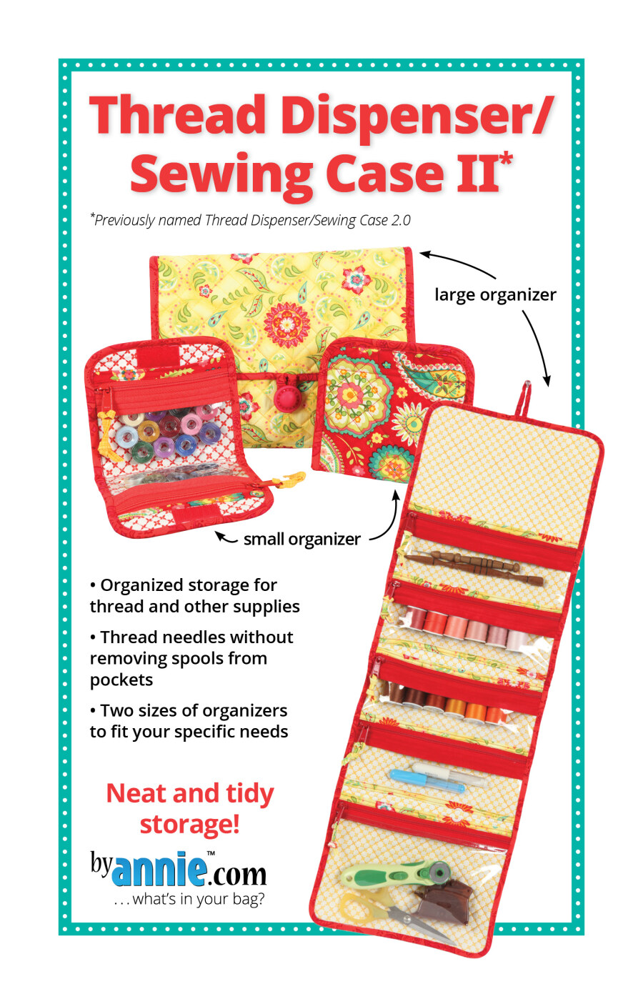 Thread Dispenser/Sewing Case II Pattern ByAnnie