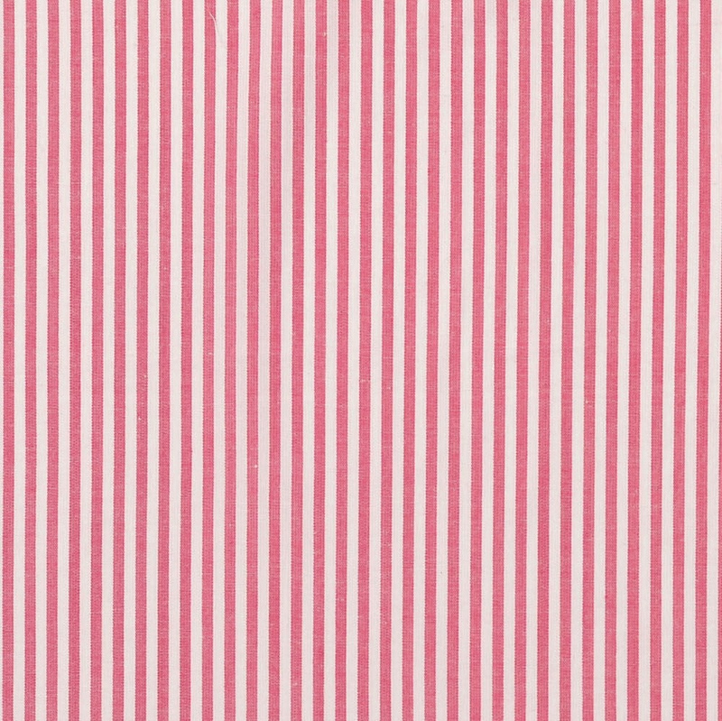 Pink Fine Striped Cotton Poplin From Jermyn By Modelo Fabrics