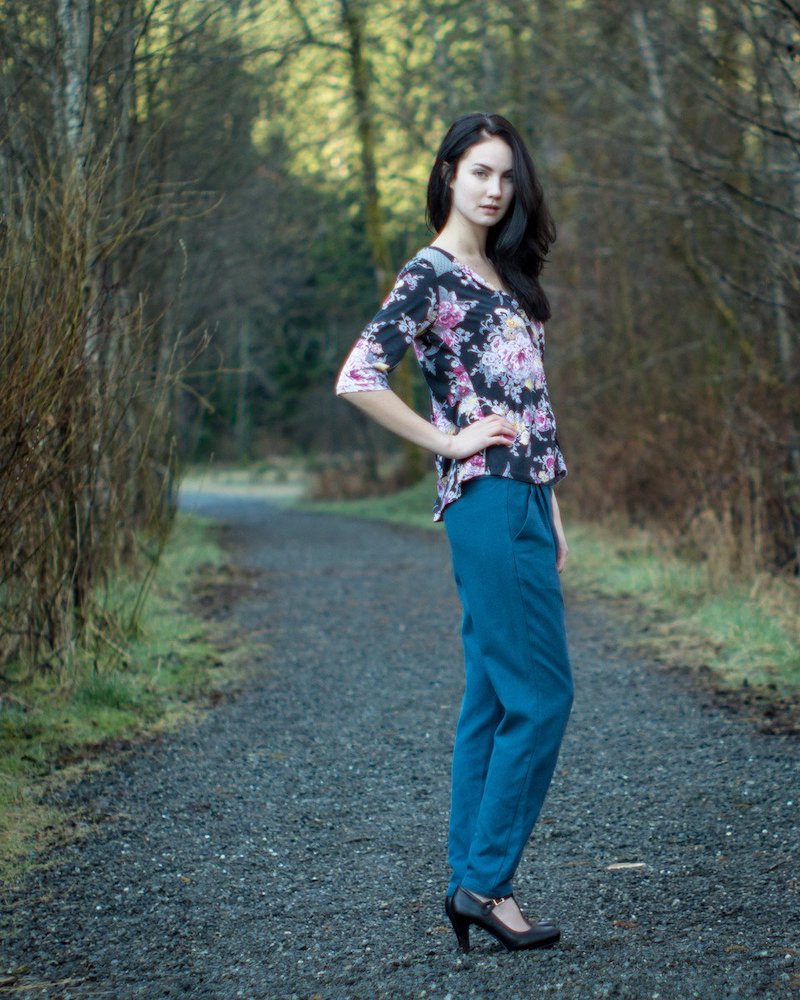 Camas Blouse Pattern By Thread Theory Designs